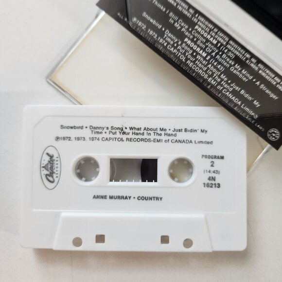 Anne Murray Country Cassette Tape 4N-16213 Capitol Records Stereo Reissue 1972 - Picture 4 of 5
